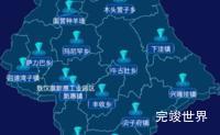 echarts赤峰市敖汉旗geoJson地图点击跳转到指定页面代码演示
